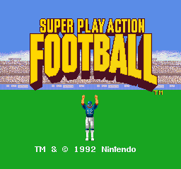 Super Play Action Football